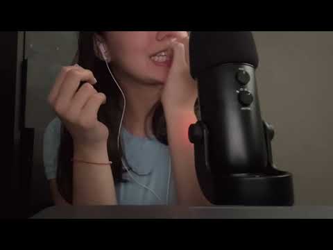 ASMR relaxing teeth tapping