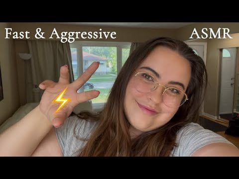 Fast & Aggressive Tapping & Scratching House Tour ASMR