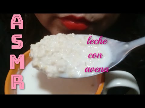 ASMR - Leche con Avena  / mientras chachareamos 😋😆