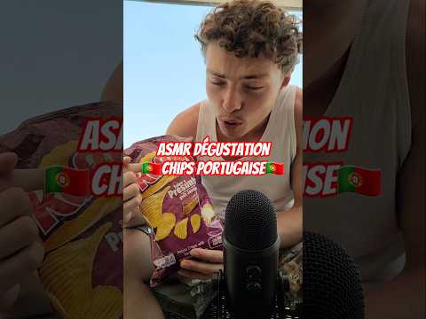 asmr dégustation de chips🇵🇹 #asmrfrançais #asmr portugaise🇵🇹