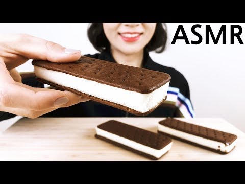 ICE CREAM SANDWICH 아이스크림 샌드위치 리얼사운드 먹방 ASMR