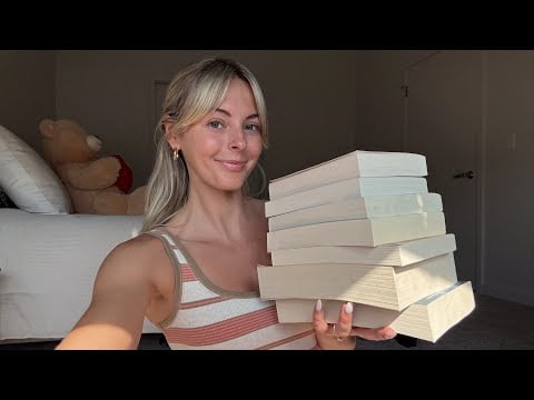 ASMR | Rating & Reviewing My Recent Reads 📖 Book Sounds, Page Flipping, Whisper Rambling