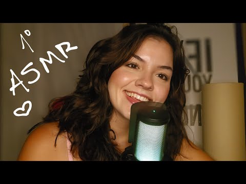 ASMR TESTANDO MICROFONE (fifine A8)