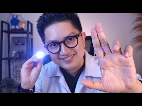 ASMR Cranial Nerve Exam | Roleplay Dokter Mata Focus On me