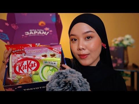 ASMR Japanese Snacks 🍡 Relaxing Eating Sounds (Tapping & Scratching)