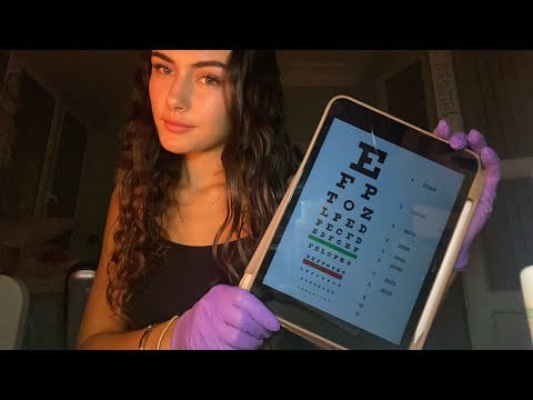 asmr examen de nervios craneales (roleplay)