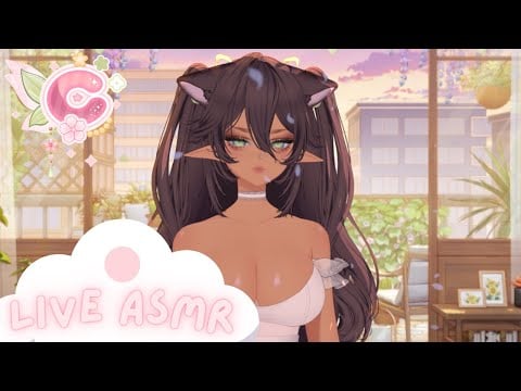 「Live ASMR」Let Chicky Whisper Sweet Nothings!  🌸 Follows = Smooches 🧚🏽!links