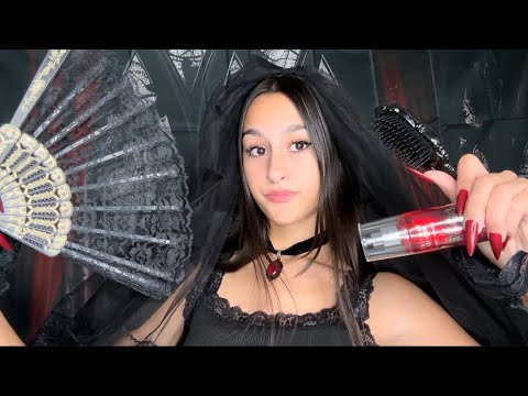 ASMR| Friendly VAMPIRE gives you a makeover ?! 🧛🏻‍♀️