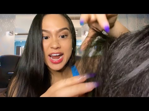 ASMR: Ur Man’s MESSY Toxic Ex Gives U Bad Haircut As Revenge | Haircut Hair Salon Roleplay pt 2