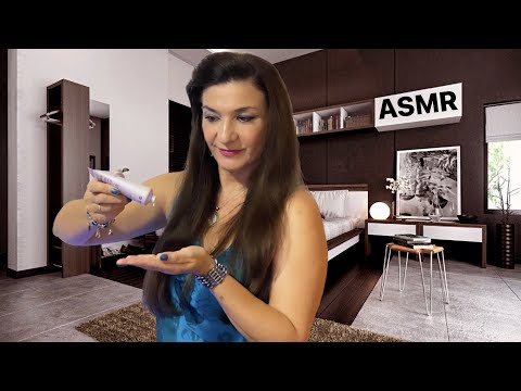 ASMR ROLE PLAY / TU AMIGA TE CUIDA EN TU CAMITA HASTA QUE TE DUERMAS