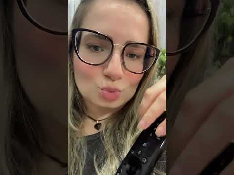 ASMR Caseiro com microfone do celular #asmr #sonsdeboca