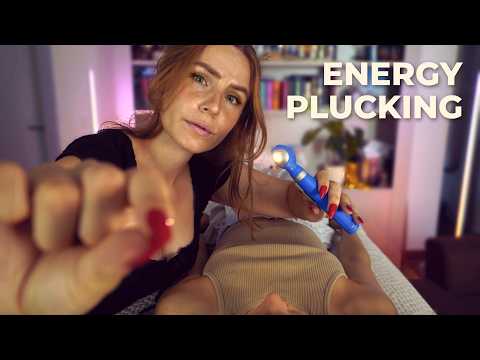 [ASMR] Reiki PLUCKING Your Negative Energy & Sending You to INSTANT Sleep | POV with REAL PERSON