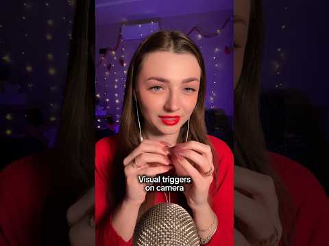Visual triggers on camera #asmr #asmrsounds #asmrrelax #asmrsleep #relax #tingles #asmrvideo