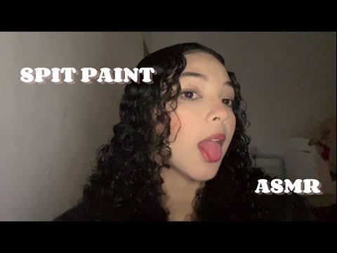 ASMR SPIT PAINTING 💦 | *vídeo antigo dos rascunhos 💖
