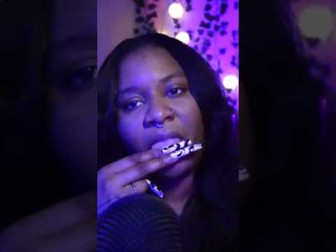 Spit painting you to sleep #ASMR #SatisfyingSounds #FYP #ASMRSounds ##Satisfying