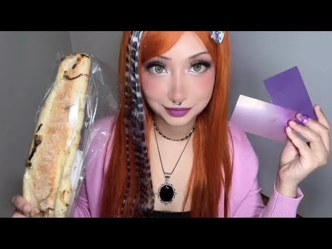 Purple and Pink Light Featuring Onion Baguette 