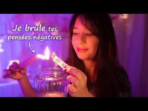 ASMR FR | Roleplay ✨J'ai le pouvoir de brûler tes pensées négatives