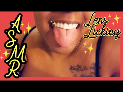 Lens Licking ASMR 👅