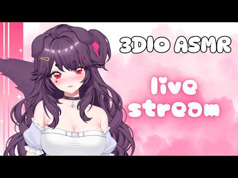 3DIO ASMR ♡ Your Puppy GF Missed you! ˖ ࣪⚝⋆ tingly ear triggers~