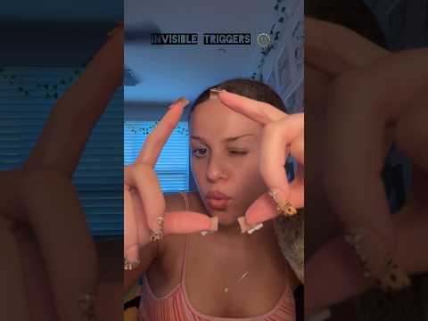 invisible triggers #asmr #triggersforsleep #invisibletrick #shorts