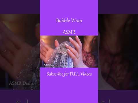 ASMR Bubble Wrap over Mic ❤️ Super Tinglyyy #shorts