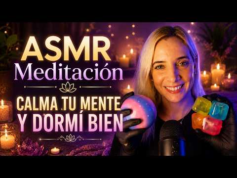 ASMR MEDITACIÓN PARA DORMIR 😴 Apaga los Pensamientos y Descansa Profundamente