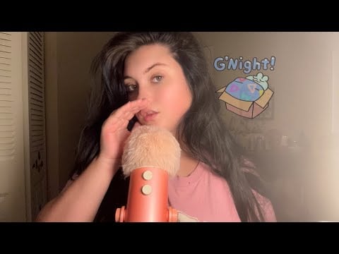 ASMR turning trigger words/phrases into mouth sounds and inaudible whispers, and rambling :)