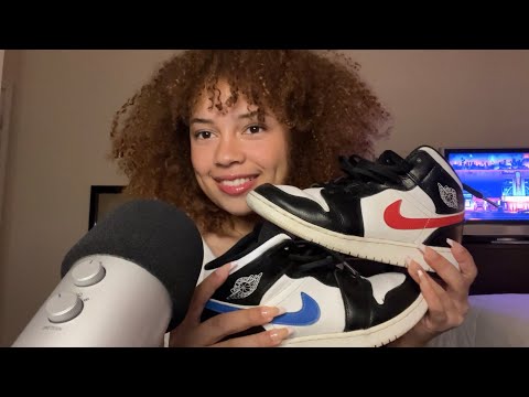 ASMR shoe collection (tapping & scratching)