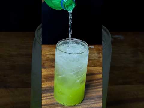 kiwi juice mojito ASMR #shorts #asmr #trendingshorts#shortsfeed
