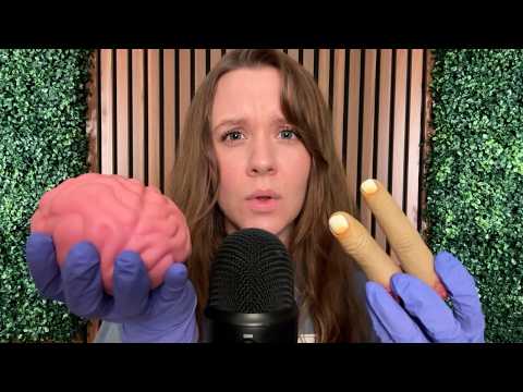 ASMR Cranial Nerve Exam But You're a Zombie (are you ok?)
