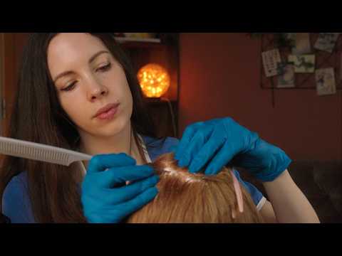 ASMR Dandruff Removal 😴 Scalp Check & Personal Attention for Sleep