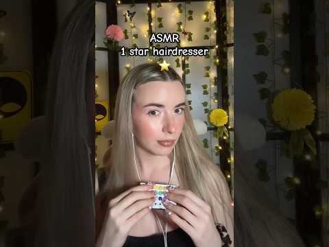 ASMR haircut roleplay ⭐️ #asmrhaircut #asmrroleplay