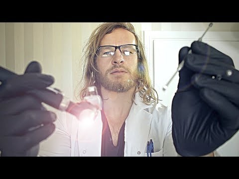 [ASMR] Your Friendly Ear Examination/Cleaning [Rude English Gentleman]