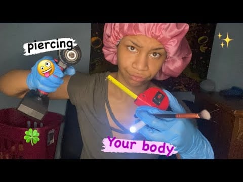 ASMR - Piercing You (Anthony)
