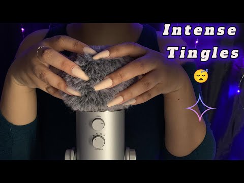 ASMR | The BEST Head Scratching Massage with Fluffy Mic COVER (No Talking)