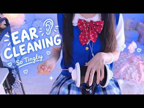 ASMR Anime Schoolgirl Cleans Your Ears Until You Fall Asleep 👂✨