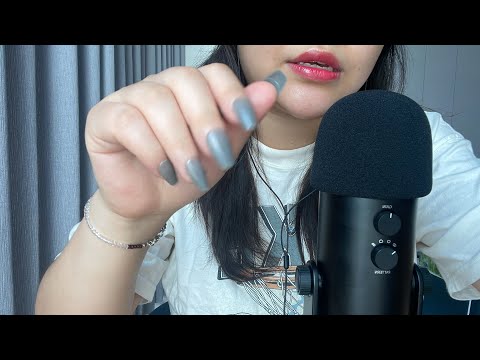 ASMR ✨여러가지 트리거로 재워줄게요! | 단어반복, 입소리, 탭핑, 이어블로잉| ASMR for people who need sleep!