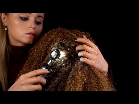 ASMR | Concentrated soft spoken SCALP inspection