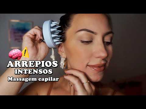 ASMR SPA para quem Precisa Dormir Urgentemente (massagem capilar, facial, sussurros, relaxamento)