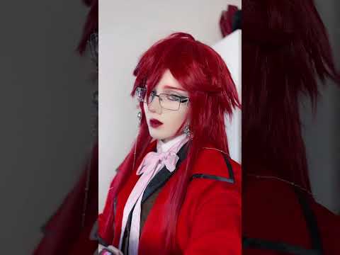 I made my scythe!! ♡ #cosplay #grellsutcliff #grellsutcliffcosplay #blackbutlercosplay
