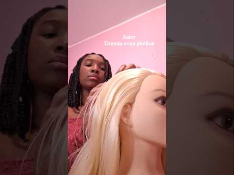 ASMR POV - Tirando seus piolhos #asmr #pov #asmrshorts #shorts #piolhos