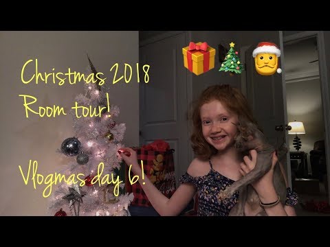 2018 Christmas Room Tour | VLOGMAS DAY 6!!!