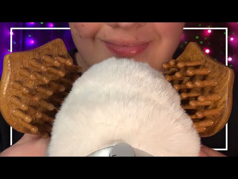 ASMR Fluffy Mic Brushing for Deep Sleep & Relaxation! (No Talking)