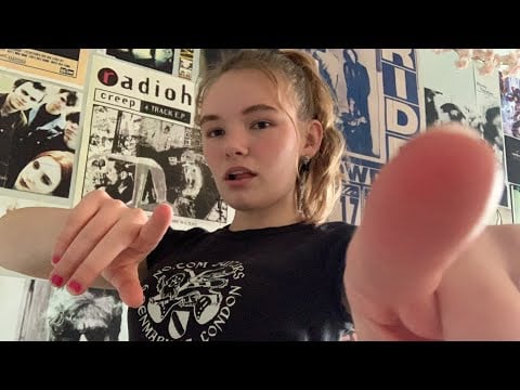 asmr - tracing your face