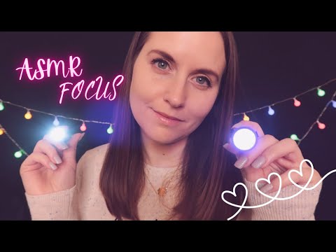 ASMR Light Triggers | Follow The Light, Focus and Follow My Instructions | Soft Spoken