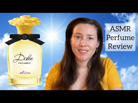 ASMR Perfume Review - Dolce & Gabbana Dolce Shine - Glass Tapping & Whispering