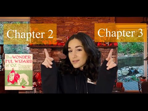 📚 ASMR StoryTime Saturday | The Wizard of OZ - Chapters 2 & 3 📚 Crackling Fireplace Soft Spoken 💛