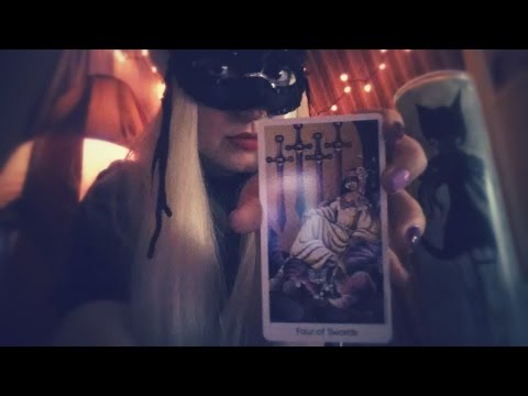 Fortune Teller Lofi ASMR Roleplay with Tarot Reading