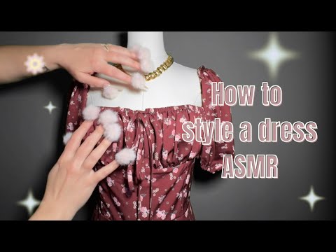 ASMR Boutique - Fabric + jewelry sounds, gentle talking & hand movements