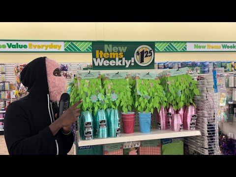 ASMR IN The Biggest Dollar Tree EVER (Public ASMR)… unedited
